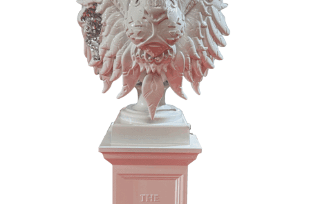 The Lions Attitude - Skulptur - Crystal Clear Heart - Theodoros Nikolaidis