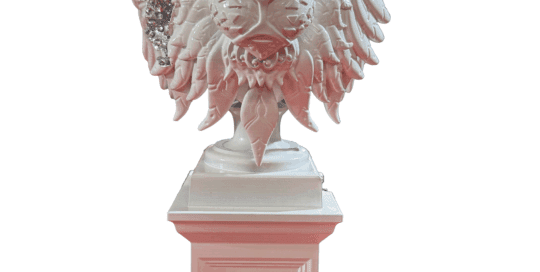 The Lions Attitude - Skulptur - Crystal Clear Heart - Theodoros Nikolaidis