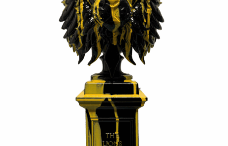 The Lions Attitude - Skulptur - Melting Mustard - Theodoros Nikolaidis