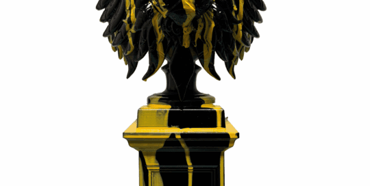 The Lions Attitude - Skulptur - Melting Mustard - Theodoros Nikolaidis