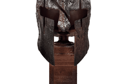 The Spartan Helmet - Skulptur - Greek Edition - Theodoros Nikolaidis