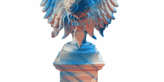 The Lions Attitude - Skulptur - Greek Edition - Theodoros Nikolaidis