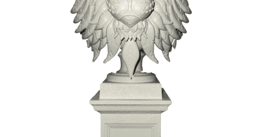 The Lions Attitude - Skulptur - All White - Theodoros Nikolaidis