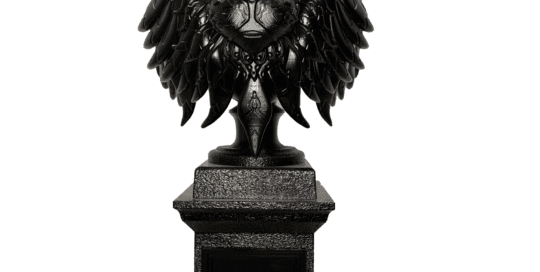 The Lions Attitude - Skulptur - All Black - Theodoros Nikolaidis