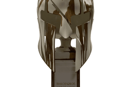The Spartan Helmet - Skulptur - Drops of Origin - Theodoros Nikolaidis
