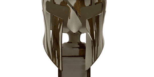The Spartan Helmet - Skulptur - Drops of Origin - Theodoros Nikolaidis