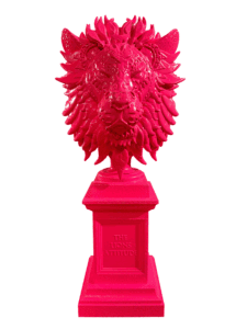 The Lions Attitude - Skulptur - Pink Perfect - Theodoros Nikolaidis