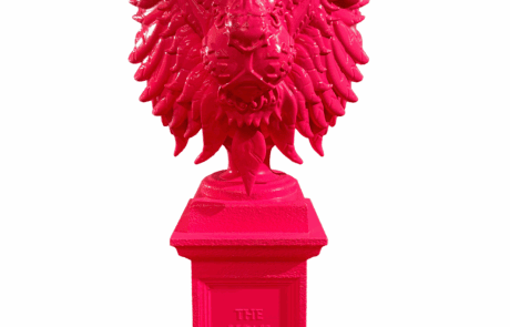 The Lions Attitude - Skulptur - Pink Perfect - Theodoros Nikolaidis