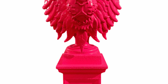 The Lions Attitude - Skulptur - Pink Perfect - Theodoros Nikolaidis