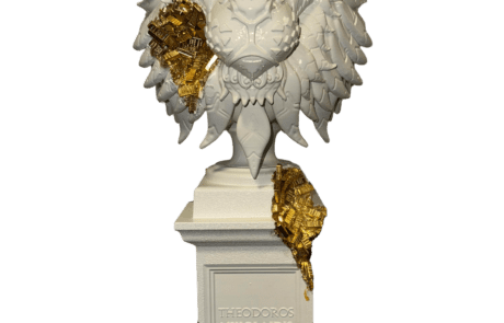 The Lions Attitude - Skulptur - Heart of Gold - Theodoros Nikolaidis