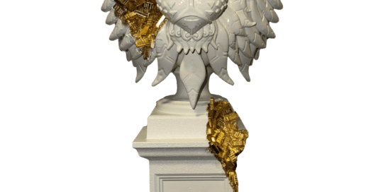 The Lions Attitude - Skulptur - Heart of Gold - Theodoros Nikolaidis